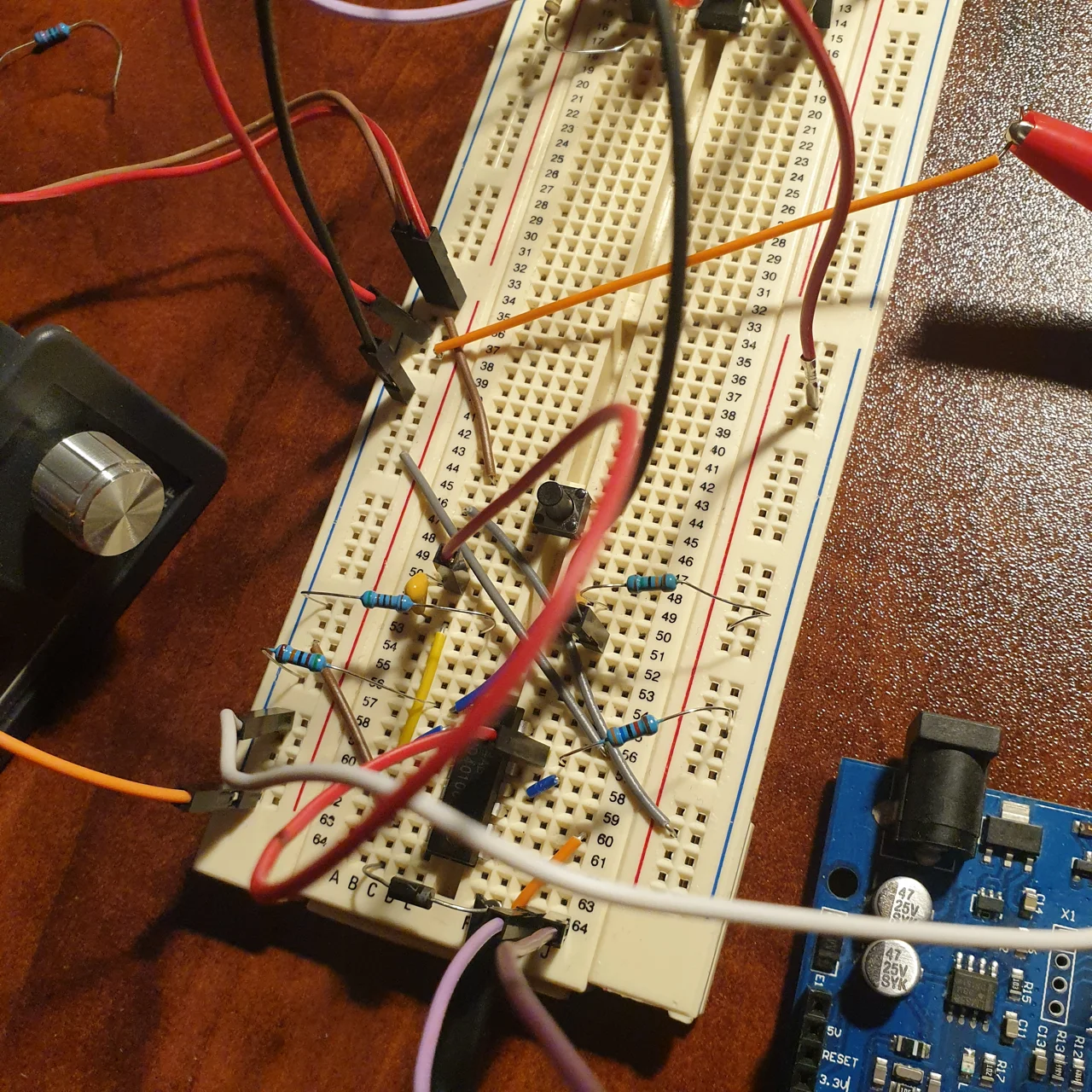 Breadboard testing